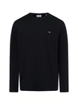 GANT Herren Langarmshirt REGULAR SHIELD LS schwarz
