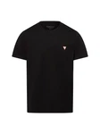 GUESS T-Shirt Schwarz/Rot/Grün
