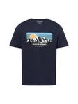 Jack & Jones T-Shirt Herren JJpeakTee SS Crew Dunkelblau