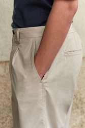 Next Chinoshorts aus Popeline Khaki/Beige