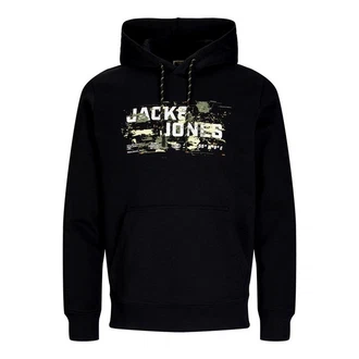 Jack & Jones Kapuzensweatshirt JCOOUTDOOR LOGO SWEAT HOOD SN oliv/orange/schwarz/wei Jack & Jones Kapuzensweatshirt JCOOUTDOOR LOGO SWEAT HOOD SN oliv/orange/schwarz/wei