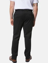Charles Colby Stoffhose DUKE BERNARD Schwarz/Dunkelgrau/Khaki