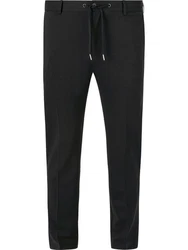 Charles Colby Stoffhose DUKE BERNARD Schwarz/Dunkelgrau/Khaki