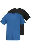 JP1880 Basic T-Shirt 2er-Pack Dunkelblau/Blau/Schwarz/Mischfarben JP1880 Basic T-Shirt 2er-Pack Dunkelblau/Blau/Schwarz/Mischfarben