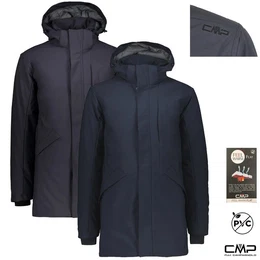 Hardshelljacke - Herren Long Parka wasserdichte warme Outdoorjacke Mantel
