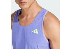 adidas Performance Longtop ADIZERO RUNNING SINGLET Lila/Fliederfarben/Hellblau