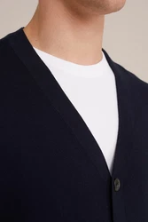 WE Fashion Cardigan Dunkelblau/Blau/Hellblau