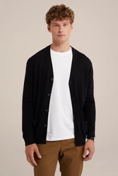 WE Fashion Cardigan Schwarz