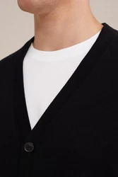 WE Fashion Cardigan Schwarz