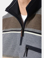 Babista Sweatshirt STALVIO mit Brusttasche braun