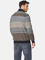 Babista Sweatshirt STALVIO mit Brusttasche braun