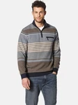 Babista Sweatshirt STALVIO mit Brusttasche braun
