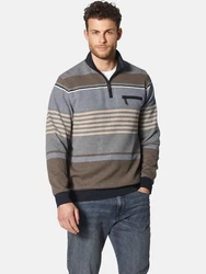 Babista Sweatshirt STALVIO mit Brusttasche braun