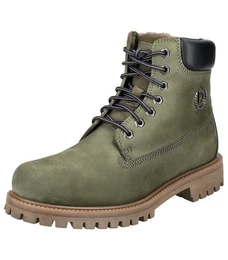 Stiefelette Leder Schnrstiefelette