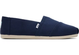 Alpargata aus grauem recyceltem Baumwollcanvas Espadrille