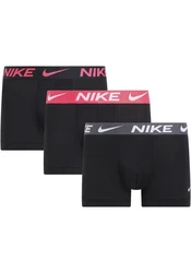 NIKE Underwear Sportunterhosen Boxer TRUNK 3PK Rosa/Schwarz/Lila/Braun