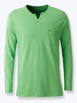 Witt Schlafanzug Schlafanzug-Shirt Türkis/Grün/Neonfarben/Hellgrün