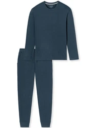 Schiesser Pyjama Modern Nightwear (2-teilig) Schlafanzug 