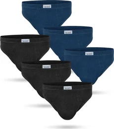 Slip 6 Slips aus Baumwolle mit Stretchbund fr Herren Herren Unterhose aus 100 % Baumwolle