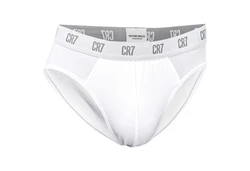CR7 Slip Herren Slips, 6er Pack Weiß/Creme/Rot