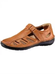 Witt Klettschuh Hausschuh Beige/Braun