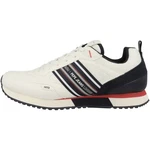 Pepe Jeans Dublin Young Sneaker Creme/Beige/Weiß/Rot