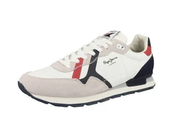 Pepe Jeans Brit Road Sneaker Creme/Beige
