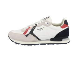 Pepe Jeans Brit Road Sneaker Creme/Beige