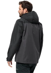Jack Wolfskin 3-in-1 Funktionsjacke TAUBENBERG 3IN1 JKT M Dunkelgrau/Schwarz/Grau/Dunkelblau