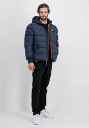 Alpha Industries Jacke Dunkelblau/Hellblau/Blau