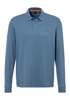 BOSS ORANGE Poloshirt Pe_interlock_long mit Polokragen