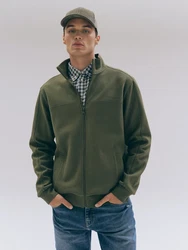 BIG STAR Sweatshirt WLADOR Dunkelgrün/Khaki/Grün