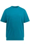 JP1880 T-Shirt Basic Bauchfit Halbarm Türkis/Grün JP1880 T-Shirt Basic Bauchfit Halbarm Türkis/Grün