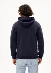 Armedangels Hoodie PAARLO COMFORT Herren Dunkelblau/Blau