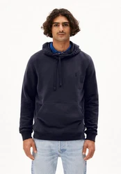 Armedangels Hoodie PAARLO COMFORT Herren Dunkelblau/Blau