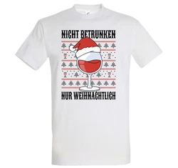 Youth Designz Print-Shirt Nicht Betrunken nur Weihnachtlich Herren T-Shirt 
