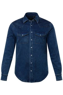JP1880 Businesshemd Jeanshemd FLEXNAMIC Denim Langarm JP1880 Businesshemd Jeanshemd FLEXNAMIC Denim Langarm