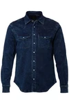 JP1880 Businesshemd Jeanshemd FLEXNAMIC Denim Langarm Dunkelblau/Blau/Hellblau