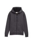 TOM TAILOR Jacke und Shirt Tarmac Grau