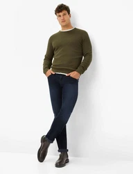 Brax 5-Pocket-Jeans Style CADIZ Dunkelblau
