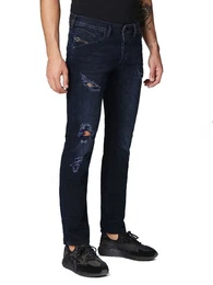 Slim-fit-Jeans Belther 084ND Herren Jeans Hose Slim Straight