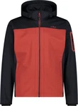 CMP Funktionsjacke MAN JACKET ZIP HOOD Rost/Anthrazit