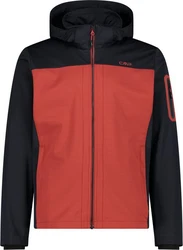 CMP Funktionsjacke MAN JACKET ZIP HOOD Rost/Anthrazit