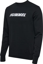 hummel Kapuzenpullover Hmlelemental Sweatshirt Schwarz/Beige/Dunkelgrün/Braun