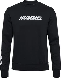 hummel Kapuzenpullover Hmlelemental Sweatshirt Schwarz/Beige/Dunkelgrün/Braun