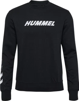 hummel Kapuzenpullover Hmlelemental Sweatshirt Schwarz/Beige/Dunkelgrün/Braun