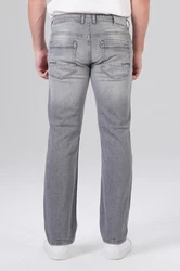Miracle of Denim 5-Pocket Jeans Comfort Fit Thomas Grau/Hellgrau/Creme/Weiß