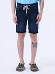 Miracle of Denim Jeansbermudas Tom Shorts Dunkelblau/Hellblau