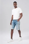 Miracle of Denim Jeansbermudas Thomas Shorts Creme/Weiß/Schwarz
