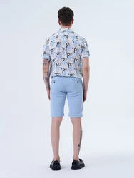Miracle of Denim Jeansbermudas Hector Chino Shorts Hellblau/Blau